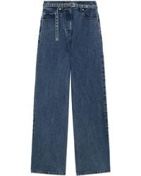 3.1 Phillip Lim - Belted Wide-leg Jeans - Lyst
