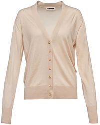 Jil Sander - Button-Front Cardigan - Lyst