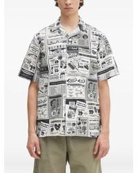 Carhartt - Camicia Con Stampa - Lyst