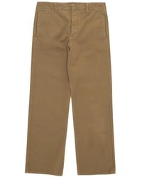 Fortela - Jamie Cotton Straight-Leg Trousers - Lyst