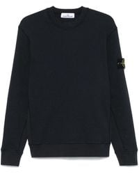 Stone Island - Classic Cotton Sweatshirt - Lyst