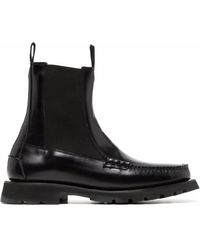 Hereu - Elasticated-Panels Ankle Boots - Lyst