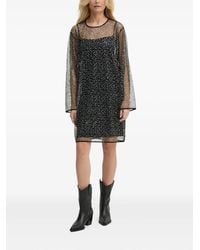 Samsøe & Samsøe - Samally Sequin-Embellished Mini Dress - Lyst