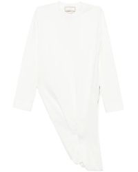 Litkovskaya - Asymmetric-Hem T-Shirt - Lyst