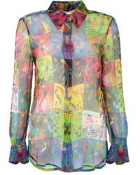 Chloé - Blouse Met Print - Lyst
