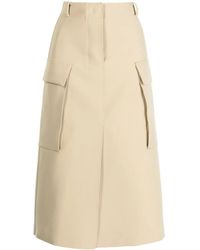 JNBY - High-Waist Midi Skirt - Lyst