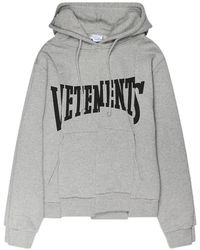 Vetements - Cut-Up Logo Hoodie - Lyst