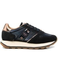Blauer - Sneakers Mit Einsätzen Und Metallic-Detail - Lyst