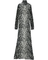 Brandon Maxwell - The Camille Printed Maxi Dress - Lyst