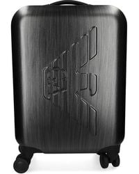 Emporio Armani - Logo-Embossed Luggage - Lyst
