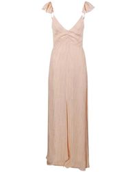 forte_forte - Les Fils D'Argent Ruffled Maxi Dress - Lyst