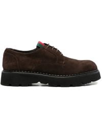 JOHN HARRISON - Suede Derby Shoes - Lyst