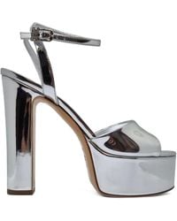 Casadei - Patty プラットフォーム サンダル 130mm - Lyst
