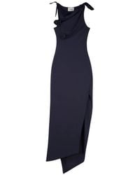 Coperni - Flower Detail Asymmetric And Sculptural Gown - Lyst