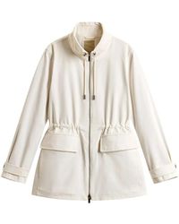 Woolrich - Chaqueta Con Cintura Fruncida - Lyst