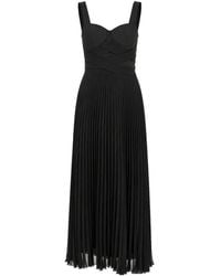Patrizia Pepe - Pleated Bandage-Style Maxi Dress - Lyst