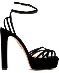 Aquazzura - 130Mm Strap-Detail Sandals - Lyst