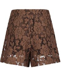 FEDERICA TOSI - Lace Shorts - Lyst