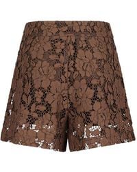 FEDERICA TOSI - Lace Shorts - Lyst