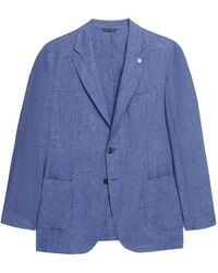 Brooks Brothers - Single-Breasted Linen Blazer - Lyst