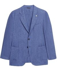 Brooks Brothers - Single-Breasted Linen Blazer - Lyst