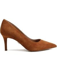 Sam Edelman - 70Mm Vienna Pointed-Toe Suede Pumps - Lyst