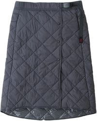 Gramicci - Falda Midi Con Efecto Acolchado - Lyst