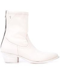 RTA Western Boots - White