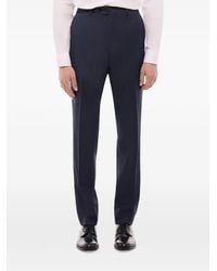 Fursac - Prince Of Wales Check Tailored Trousers - Lyst