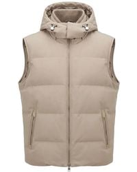 Montecore - Hooded Quilted Gilet - Lyst