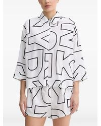 DKNY - Logo-Print Pajamas - Lyst