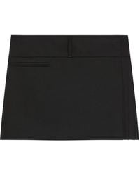 Courreges - ベルテッド プリーツスカート - Lyst