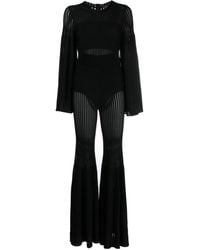 Antonino Valenti - Desiree Ribbed Flared-design Jumpsuit - Lyst