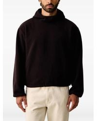 Rains - Fleece-Texture Hoodie - Lyst