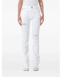 Victory Gate - Distressed Flared Jeans - Lyst