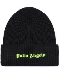 Palm Angels - リブニット ビーニー - Lyst