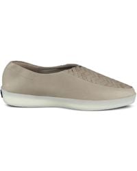 Fear Of God - Woven-Panel Leather Loafers - Lyst
