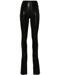 Rick Owens - Svita Side-Slit Flared Trousers - Lyst
