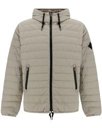 Herno - Gefütterte Jacke Mit Logo-Applikation - Lyst