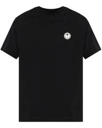 Palm Angels - Logo-Patch T-Shirt - Lyst
