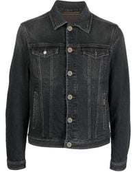 Moorer - Giacca-camicia denim Lovere-106 - Lyst
