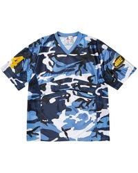 Supreme - X Nike Camouflage-Print V-Neck T-Shirt - Lyst
