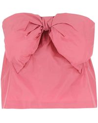 RED Valentino - Jupe-Short À Détail De Nœud - Lyst