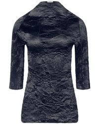 FFORME - Dahlia Crinkled Plissé Blouse - Lyst