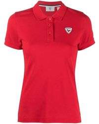 Rossignol - Logo-Applique Polo Shirt - Lyst