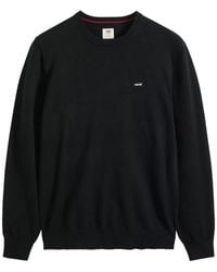 Levi's - Logo-Embroidered Crew-Neck Sweatshirt - Lyst