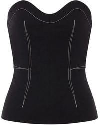 Philosophy Di Lorenzo Serafini - Top Con Cuciture A Contrasto - Lyst