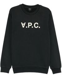 A.P.C. - Crew-Neck Sweatshirt - Lyst