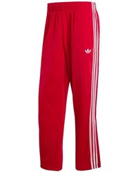 adidas - Firebird Drop Needle Logo-Print Track Pants - Lyst