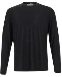 FILIPPO DE LAURENTIIS - Royal Wool Long-Sleeve T-Shirt - Lyst